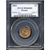 Image 3 : 1864 1C  Bronze No L MS66 Red PCGS. A nicely struck