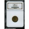 Image 3 : 1868 1C  MS65 Red NGC. Razor sharp with a hint of o