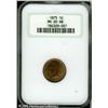 Image 1 : 1875 1C  MS65 Red and Brown NGC. The honey-gold col