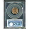 Image 2 : 1883 1C  MS64 Red PCGS. Coppery-gold surfaces emit