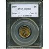 Image 3 : 1889 1C  MS65 Red PCGS. A well preserved, satiny ex