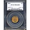 Image 3 : 1891 1C  MS66 Red PCGS. While not especially diffic