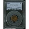 Image 1 : 1895 1C  MS65 Red PCGS. Well struck, with coppery-g