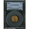 Image 1 : 1906 1C  MS65 Red PCGS. The surfaces are well prese