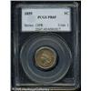 Image 3 : 1859 1C  PR65 PCGS. A subtly reflective specimen wi