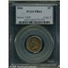 Image 1 : 1860 1C  PR64 PCGS. Well struck with lustrous, mark