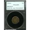 Image 3 : 1864 1C  Bronze No L PR66 Brown PCGS. Moderately re
