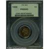 Image 3 : 1868 1C  PR65 Red PCGS. Gold and cherry-red luster