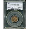Image 1 : 1872 1C  PR64 Red and Brown PCGS. Sharply struck wi