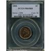 Image 1 : 1893 1C  PR65 Red and Brown PCGS. Deeply reflective