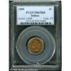 Image 1 : 1909 1C  PR65 Red and Brown PCGS. A razor-sharp fin