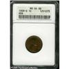 Image 3 : 1909-S VDB 1C  MS64 Red and Brown ANACS. The Holy G