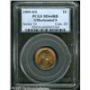 Image 1 : 1909-S 1C  S Over Horizontal S MS64 Red PCGS. Close
