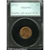 Image 1 : 1912 1C  MS65 Red PCGS. Boldly impressed in the cen