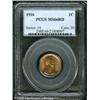 Image 1 : 1916 1C  MS66 Red PCGS. Bright coppery-gold patina