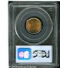 Image 2 : 1916 1C  MS66 Red PCGS. Beautiful coppery-gold pati