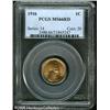 Image 1 : 1916 1C  MS66 Red PCGS. This sparkling premium Gem