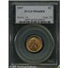Image 1 : 1917 1C  MS66 Red PCGS. Booming cartwheel luster, a