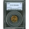 Image 1 : 1920 1C  MS66 Red PCGS. Bright red-copper luster as