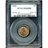 Image 1 : 1921 1C  MS65 Red PCGS. Sharply struck with beautif