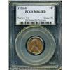 Image 1 : 1921-S 1C  MS64 Red PCGS. A lustrous near-Gem that
