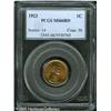 Image 1 : 1923 1C  MS66 Red PCGS. Rich cherry-red color and f