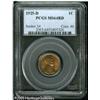 Image 1 : 1925-D 1C  MS64 Red PCGS. Lustrous coppery-gold sur