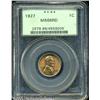 Image 1 : 1927 1C  MS66 Red PCGS. The golden-orange surfaces