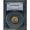 Image 1 : 1929 1C  MS66 Red PCGS. Boldly struck and fully lus