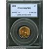 Image 1 : 1930 1C  MS67 Red PCGS. This blazing red Superb Gem