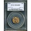 Image 1 : 1931 1C  MS66 Red PCGS. Sharply defined with full m