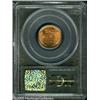 Image 2 : 1952-D 1C  MS67 Red PCGS. Even fiery-red mint luste