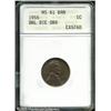 Image 1 : 1955/55 1C  Doubled Die MS61 Brown ANACS. The predo