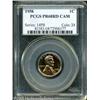 Image 1 : 1958 1C  PR68 Cameo PCGS. The cherry-red surfaces a
