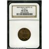 Image 3 : 1864 2C  Small Motto MS66 Red and Brown NGC. FS-000