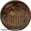 Image 1 : 1865 2C  PR66 Red Cameo PCGS. A truly stunning exam