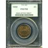 Image 3 : 1869 2C  PR67 Red and Brown PCGS. Only 600 proofs a