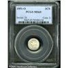 Image 3 : 1851-O 3CS  MS65 PCGS. Brilliant throughout and sha