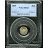 Image 1 : 1853 3CS  MS65 PCGS. Sharply defined, the surfaces