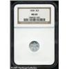 Image 3 : 1858 3CS  MS65 NGC. Always popular with collectors