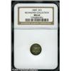 Image 1 : 1865 3CS  MS64 NGC. Ex: Richmond Collection. Aqua,
