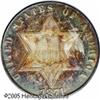 Image 1 : 1871 3CS  MS67 PCGS. An exemplary Mint State repres