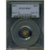Image 3 : 1871 3CS  MS67 PCGS. An exemplary Mint State repres