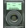 Image 3 : 1855 3CS  PR64 PCGS. Most experts surmise that some