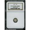 Image 3 : 1871 3CS  PR67 Ultra Cameo NGC. Mintage records ind
