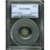 Image 1 : 1872 3CS  PR66 PCGS. A very flashy, deeply mirrored