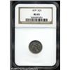 Image 1 : 1879 3CN  MS65 NGC. Following the proof-only 1877 a
