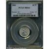 Image 1 : 1881 3CN  MS66 PCGS. Although this is considered a