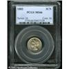 Image 1 : 1882 3CN  MS66 PCGS. A frosty Gem with light nickel