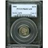 1866 3CN  PR65 Cameo PCGS. Sharply struck with pale